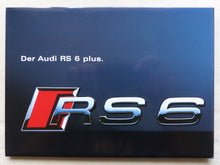 Lade das Bild in den Galerie-Viewer, Audi RS 6 plus quattro - Limited 1 of 999 - Hochglanz Foto Prospekt-Mappe 2002
