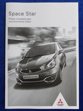 Lade das Bild in den Galerie-Viewer, Mitsubishi Space Star MJ 2019 - Prospekt Brochure + Preisliste 01.2019
