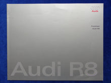 Lade das Bild in den Galerie-Viewer, Audi R8 4.2 FSI quattro MJ 2008 - Hardcover Prospekt + Preisliste 10.2007
