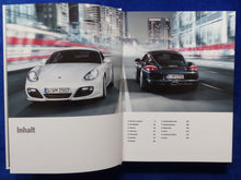 Lade das Bild in den Galerie-Viewer, Porsche Cayman S Typ 987c - Hardcover Prospekt Brochure 01.2010
