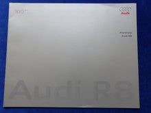 Lade das Bild in den Galerie-Viewer, Audi R8 Coupe V8 V10 quattro MJ 2009 - Hardcover Prospekt + Preisliste 03.2009
