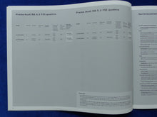 Lade das Bild in den Galerie-Viewer, Audi R8 Coupe V8 V10 quattro MJ 2009 - Hardcover Prospekt + Preisliste 03.2009
