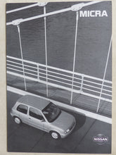 Lade das Bild in den Galerie-Viewer, Nissan Micra S Topic - Prospekt Brochure + Daten &amp; Ausstattungen 01.1996
