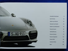 Lade das Bild in den Galerie-Viewer, Porsche 911 Turbo Coupe Cabrio Typ 991.2 MJ 2018 - Hardcover Prospekt 03.2017
