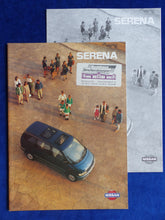 Lade das Bild in den Galerie-Viewer, Nissan Serena MJ 1995 - Prospekt Brochure + Daten &amp; Ausstattungen 12.1994
