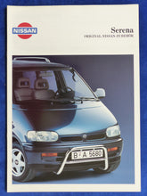 Lade das Bild in den Galerie-Viewer, Nissan Serena Zubehör MJ 1995 - Prospekt Brochure 06.1994
