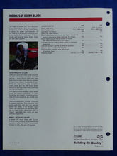 Lade das Bild in den Galerie-Viewer, Case Dozer Blade 54F 72F - US-Prospekt Brochure USA
