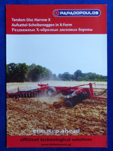 Lade das Bild in den Galerie-Viewer, Papadopoulos Scheibeneggen DFXS DMXS - Prospekt Brochure
