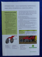 Lade das Bild in den Galerie-Viewer, Pöttinger Vitasem 402 ADD - Prospekt Brochure 09.2010 Tschechien
