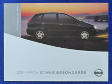 Lade das Bild in den Galerie-Viewer, Nissan Almera Tino Fresh MJ 2003 - Preview Prospekt Brochure 11.2002
