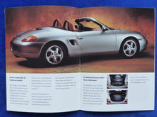 Lade das Bild in den Galerie-Viewer, Porsche Boxster Typ 986 MJ 1997 - Prospekt Brochure 08.1996
