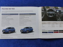 Lade das Bild in den Galerie-Viewer, Hyundai Yes! Sondermodelle i10 i20 i30 Kona - Prospekt Brochure 03.2019
