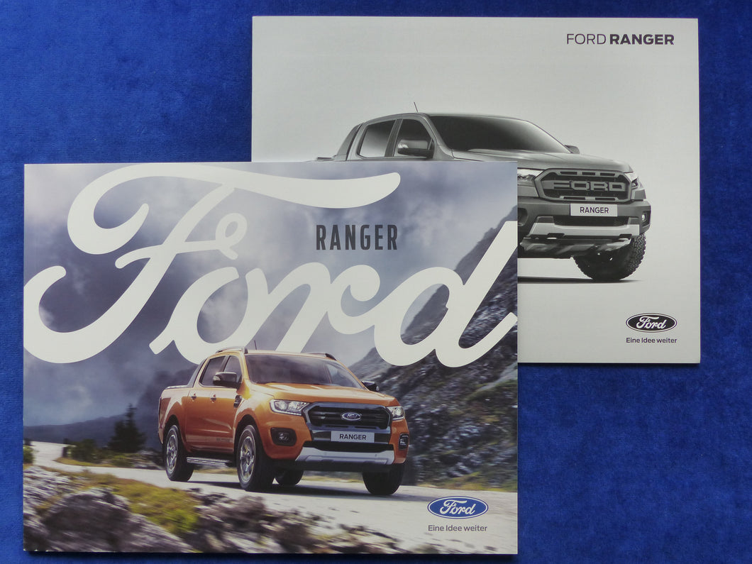 Ford Ranger Raptor MJ 2019 - Prospekt Brochure + Preisliste 07.2019 - car-brochure