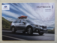 Lade das Bild in den Galerie-Viewer, Subaru Outback - Zubehör - Prospekt Brochure 03.2019
