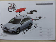 Lade das Bild in den Galerie-Viewer, Subaru Outback - Zubehör - Prospekt Brochure 03.2019
