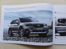 Lade das Bild in den Galerie-Viewer, Subaru Outback - Zubehör - Prospekt Brochure 03.2019
