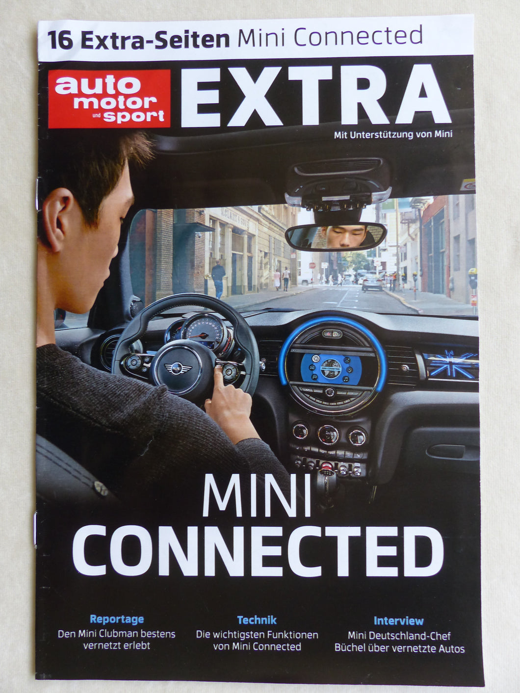Mini Connected Vernetzung Smartphone Clubman Cooper - Sonderdruck AMS 2018