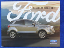 Lade das Bild in den Galerie-Viewer, Ford Ecosport Titanium X MJ 2019 - Prospekt Brochure 04.2019
