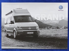 Lade das Bild in den Galerie-Viewer, VW Grand California Reisemobil auf Crafter Basis - Prospekt + Preisliste 01.2019
