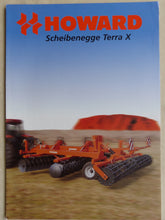 Lade das Bild in den Galerie-Viewer, Howard Scheibenegge Terra X 400 600 900 - Prospekt Brochure 03.1998
