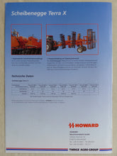Lade das Bild in den Galerie-Viewer, Howard Scheibenegge Terra X 400 600 900 - Prospekt Brochure 03.1998
