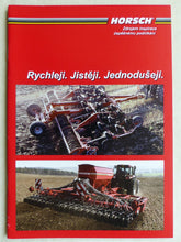 Lade das Bild in den Galerie-Viewer, Horsch Landmaschinen Pronto Maistro - Prospekt Brochure 03.2007 Tschechien
