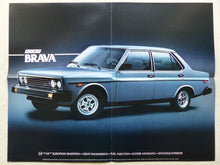 Lade das Bild in den Galerie-Viewer, Fiat 1981 Brava - Poster - US-Prospekt Brochure 08.1980 USA
