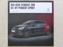 Lade das Bild in den Galerie-Viewer, Peugeot 208 GTi Sport - Prospekt Brochure 03.2015
