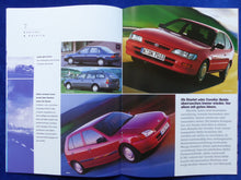 Lade das Bild in den Galerie-Viewer, Toyota Programm 1997 - Camry Starlet MR2 - Prospekt Brochure + Daten 10.1996
