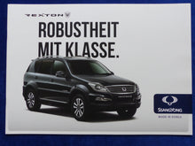 Lade das Bild in den Galerie-Viewer, SsangYong Rexton MJ 2015 - Prospekt Brochure 11.2014
