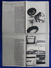 Lade das Bild in den Galerie-Viewer, Auto Union Audi F103 Viertaktmotor - Poster Prospekt Brochure 1965
