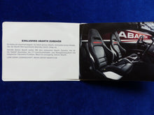 Lade das Bild in den Galerie-Viewer, Abarth 595 Zubehör &amp; Car Accessories MJ 2010 - Prospekt Brochure 09.2009
