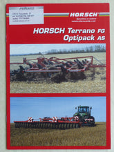 Lade das Bild in den Galerie-Viewer, Horsch Terrano FG Optipack AS - Prospekt Brochure 07.2005 Tschechien
