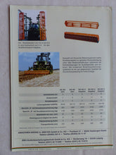 Lade das Bild in den Galerie-Viewer, Amazone BBG Pegasus SG 601 Scheibengrubber - Prospekt Brochure 10.1999
