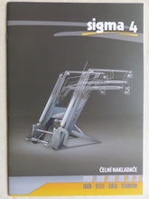 Lade das Bild in den Galerie-Viewer, Sigma 4 Celní Nakladace - Prospekt Brochure Tschechien tschechisch
