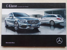 Lade das Bild in den Galerie-Viewer, Mercedes C-Klasse Limousine &amp; T-Modell AMG C 63 MJ 2016 - Prospekt 12.2015
