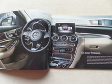 Lade das Bild in den Galerie-Viewer, Mercedes C-Klasse Limousine &amp; T-Modell AMG C 63 MJ 2016 - Prospekt 12.2015
