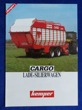 Lade das Bild in den Galerie-Viewer, Kemper Ladewagen Cargo L8200 S9000 - Prospekt Brochure 05.1992
