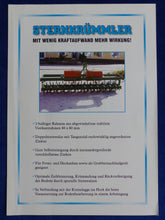 Lade das Bild in den Galerie-Viewer, Klaus Wallner Sternkrümmler WST 300 - Prospekt Brochure 90er
