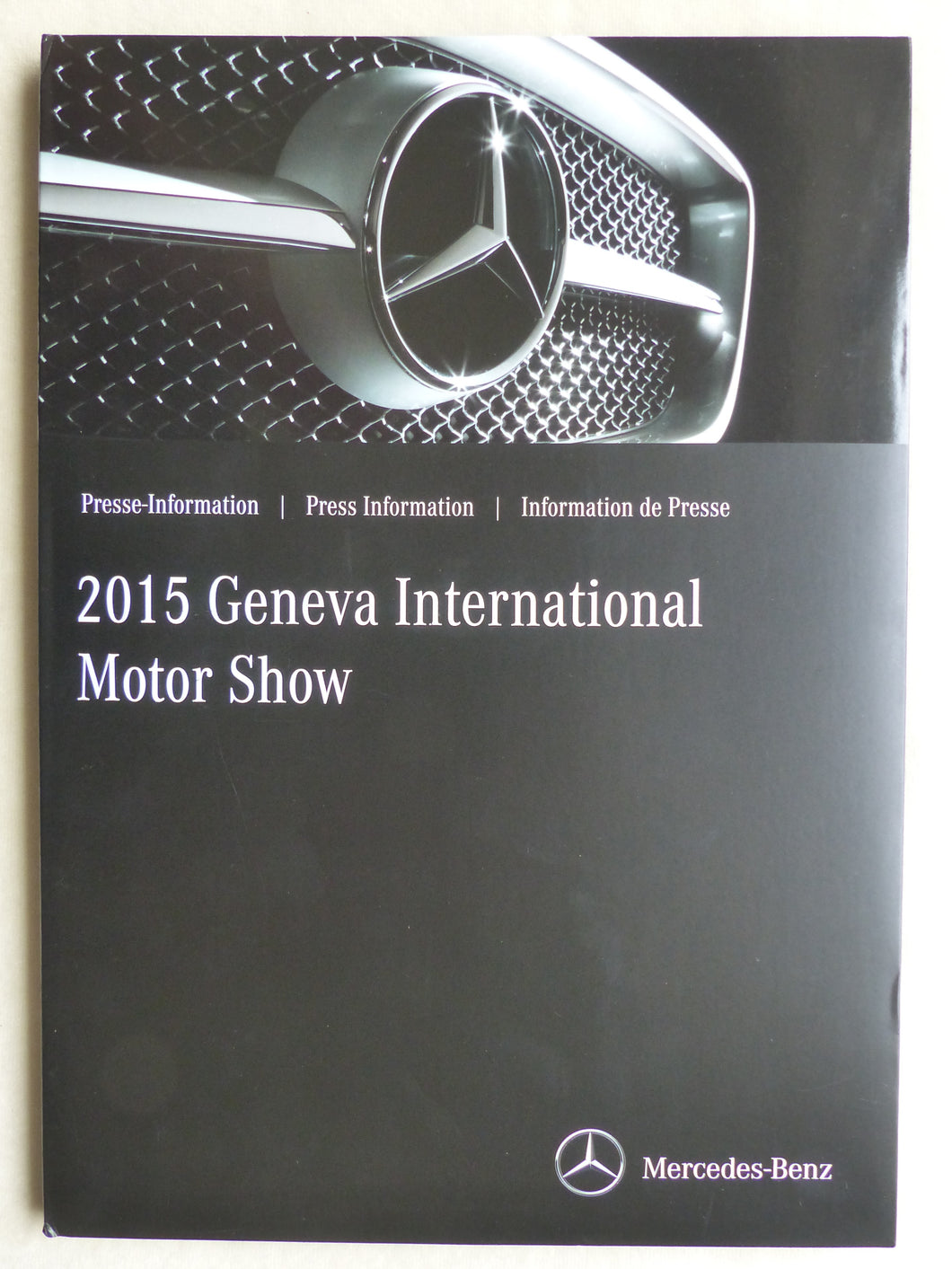 Mercedes AMG GT3 Maybach Pullman - Pressemappe USB press-kit 03.2015 englisch