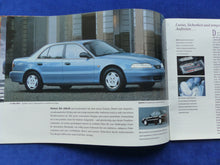 Lade das Bild in den Galerie-Viewer, Hyundai PKW-Programm 1994 - Sonata Lantra Pony S-Coupe H100 - Prospekt Brochure 1993
