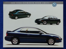 Lade das Bild in den Galerie-Viewer, Plymouth 1995 Neon Coupe - US-Prospekt Brochure 1994 USA englisch
