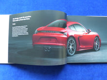 Lade das Bild in den Galerie-Viewer, Porsche 718 Boxster Cayman GTS MJ 2018 - Hardcover Prospekt Brochure 10.2017
