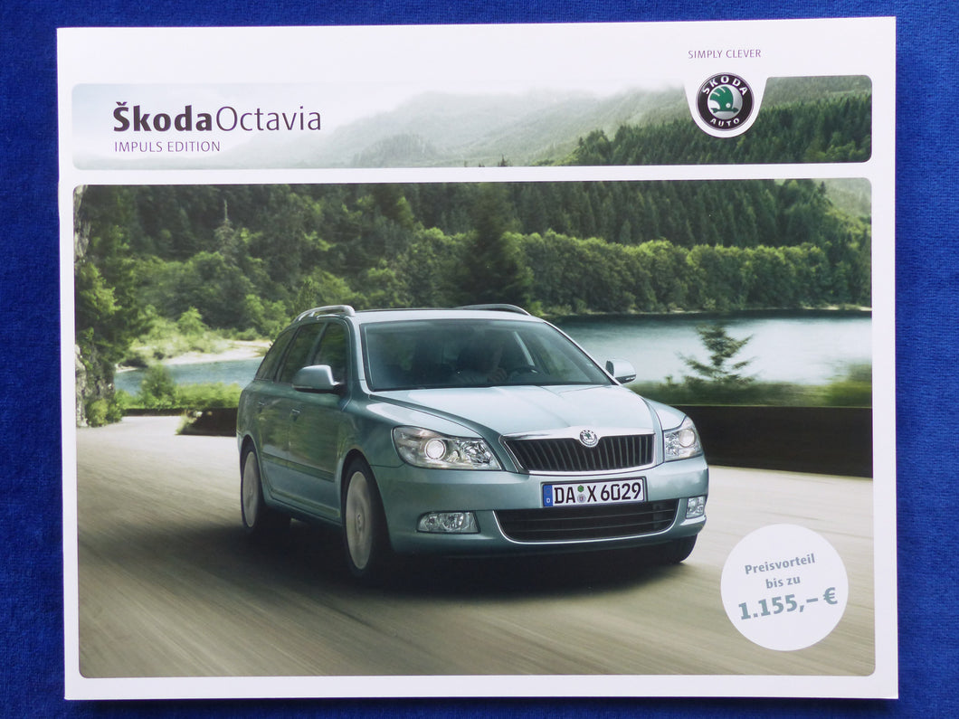 Skoda Octavia Impuls Edition MJ 2010 - Prospekt Brochure 01.2010