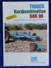 Lade das Bild in den Galerie-Viewer, GTS Tigges Kurzkombination SBK 06 Saatbett - Prospekt Brochure 11.1997
