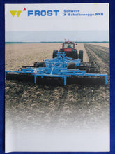 Lade das Bild in den Galerie-Viewer, Frost X-Scheibenegge RXH 635 - Prospekt Brochure 90er
