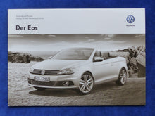 Lade das Bild in den Galerie-Viewer, VW Eos Cabrio Modelljahr 2014 - Prospekt Brochure + Preisliste 06.2013
