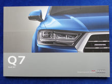 Lade das Bild in den Galerie-Viewer, Audi Q7 V6 TFSI TDI quattro S line - Prospekt Brochure 03.2015
