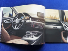 Lade das Bild in den Galerie-Viewer, Audi Q7 V6 TFSI TDI quattro S line - Prospekt Brochure 03.2015

