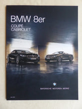 Lade das Bild in den Galerie-Viewer, BMW 8er Coupe Cabrio M850i xDrive MJ 2020 - Prospekt Preisliste Brochure 07.2019
